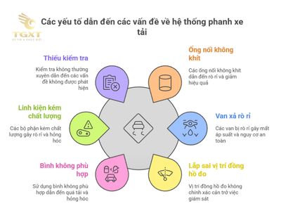 Quy trình thay bình hơi xe tải đúng kỹ thuật
