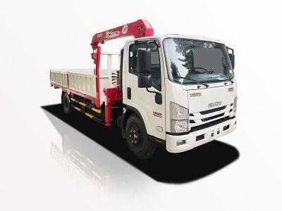 Xe Cẩu Isuzu NQR NQR75ME5 4.4 Tấn Gắn Cẩu Unic URV344