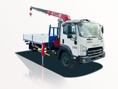 Xe Cẩu Isuzu FRR FRR90NE5  4.1 Tấn Gắn Cẩu Unic URV343