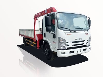 Xe Cẩu Isuzu NQR NQR75LE5 4T6 Gắn Cẩu Unic URV344
