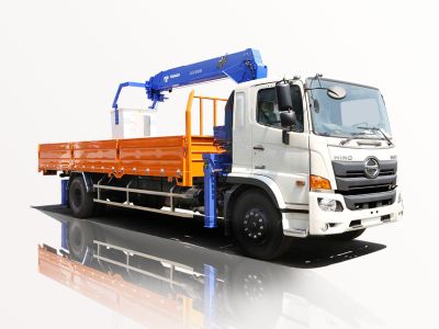Xe Tải Hino FG8JT8A 6 Tấn Gắn Cẩu Tadano - Euro 5