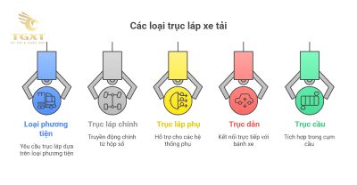 Các loại trục láp xe tải