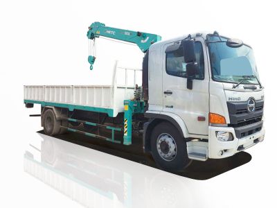 Xe Tải Hino FG8JP8A 6.7 Tấn Gắn Cẩu HKTC HLC-5014M - Euro 5