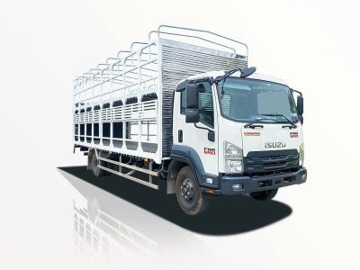 Xe Tải Isuzu FRR FRR90NE5 4.9 Tấn Chở Mô Tô Xe Máy