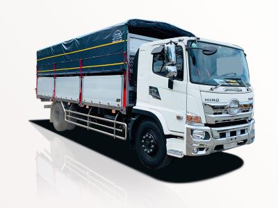 Xe Tải Hino FG8JP8A 8 Tấn Thùng Bạt Gắn Bửng Nâng - Euro 5