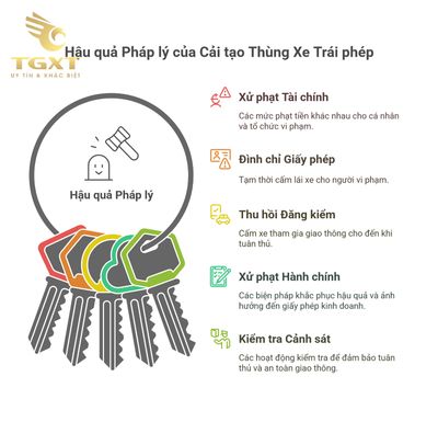 Quy định pháp luật liên quan đến cải tạo thùng xe tải