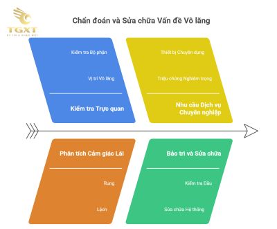 Dấu hiệu vô lăng bị hỏng - rung, lệch, cứng