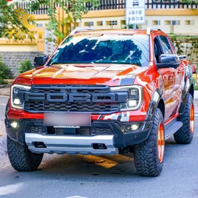 Xe bán tải được nâng cấp mâm độ mới, tăng phong cách cá nhân và hiệu suất vượt trội.