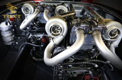 Xe tải trang bị turbo tăng áp hiện đại, giúp nâng cao hiệu suất và giảm khí thải cho ngành vận tải.