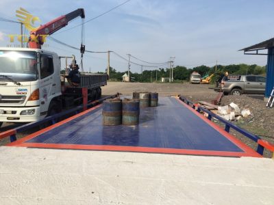 Trạm cân 60 tấn - Giải pháp kiểm soát tải trọng xe tải tối ưu, công nghệ tiên tiến bảo vệ hạ tầng giao thông.