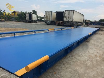 Trạm cân 60 tấn hiện đại, uy tín trong kiểm soát tải trọng xe tải, đảm bảo an toàn giao thông và tối ưu hóa logistics.