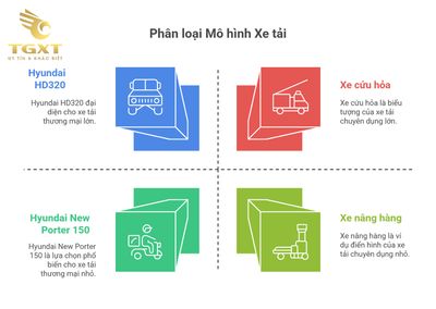 Mô hình xe tải - Tái hiện thu nhỏ thế giới vận tải
