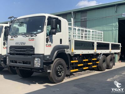 Xe tải Isuzu FVM FVM60TE5 14.5 Tấn, vận chuyển hàng nặng, động cơ 280 Ps, tiêu chuẩn khí thải EURO 5, cabin rộng rãi, tiết kiệm nhiên liệu.