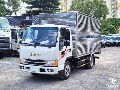 Xe tải JAC H200 E5 1.9T thùng kín, vận chuyển đa năng, tiết kiệm nhiên liệu, an toàn cao, phù hợp với nhiều mặt hàng tại Việt Nam.