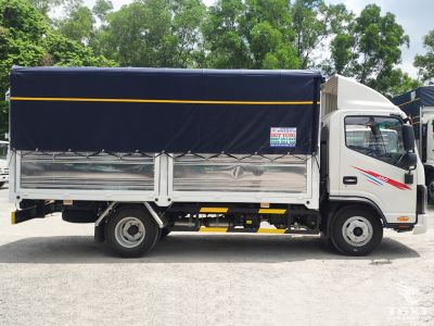 Xe tải JAC N350S Pro E5 3.5 tấn, động cơ Cummins 2.8L, thân thiện môi trường, phù hợp vận chuyển đô thị và đường trường.