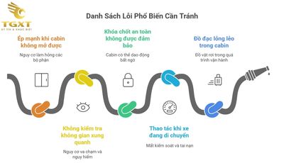 Cách Mở Cabin Xe Tải Isuzu Đúng Kỹ Thuật Và An Toàn