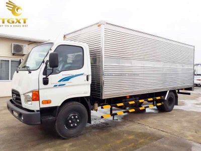 Xe tải Hyundai sản xuất tại Hàn Quốc và lắp ráp tại Việt Nam, phù hợp nhu cầu vận chuyển địa phương.