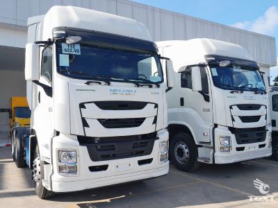 XE ĐẦU KÉO ISUZU EXZ 6x4 380PS với động cơ 6UZ1-TCG50