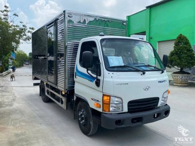Xe tải Hyundai Mighty N500L A 2.1 tấn thùng kín, thùng 4.5m và động cơ Euro 5.