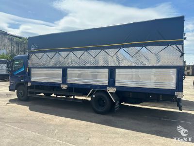 Xe tải Hyundai Mighty EX900XL 5 tấn với thùng bạt siêu dài 6,3 mét