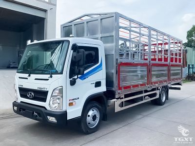 Xe tải Hyundai Mighty EX11XL 7 tấn với thùng dài 6,3 m và cabin vuông tối ưu