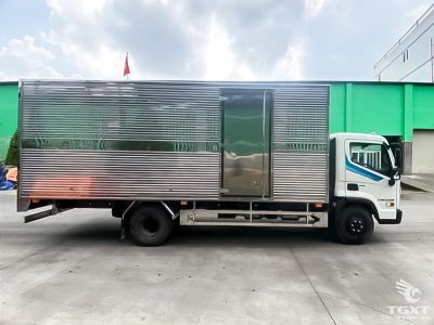 Xe tải Hyundai Mighty EX11XL 7 tấn thùng kín có lòng thùng dài 6,3 m và khung XL