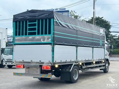 xe-tai-jac-n750-plus-e5-thung-bat-4.jpg Xe tải JAC N750 Plus E5A 7.5 tấn với cabin khí động học và khung gầm thép dập nguội.