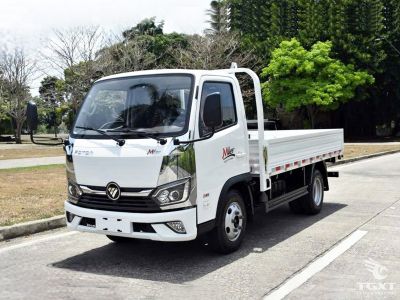 Xe tải Foton MILER-3.5T 2 tấn với thùng lửng, kích thước thùng 3300×1710×360 mm.