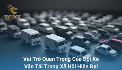 Xe tải cổ điển và hiện đại biểu tượng cho lịch sử phát triển ngành vận tải.