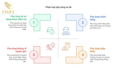 Phụ tùng xe tải quan trọng