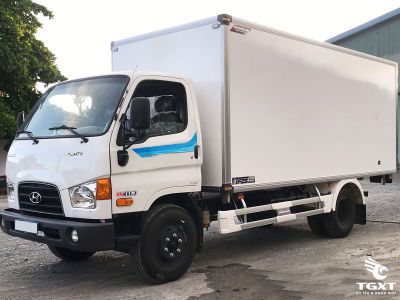 Xe tải Hyundai Mighty W11S 7 tấn thùng bảo ôn, động cơ Euro 5, vật liệu inox 3 lớp, phù hợp vận chuyển hàng nhiệt độ nhạy.