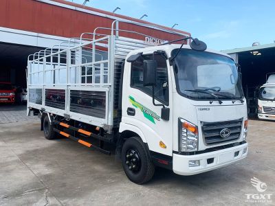 Xe tải Teraco Tera 245SL E5 2.5 Tấn với thùng dài 6.2m, động cơ Euro 5, thiết kế hiện đại, phù hợp vận chuyển đa dạng hàng hóa.