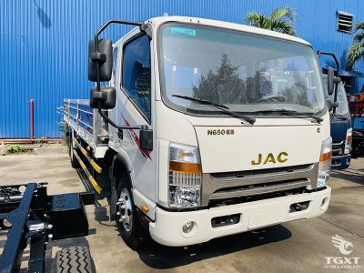 Xe tải JAC N650 E5 6.6 tấn, thùng lửng, động cơ Đức, khí thải Euro 5, giá 500-550 triệu.