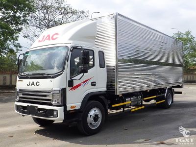 Xe tải JAC N800 Plus E5A 8.5 tấn, thiết kế chắc chắn, phù hợp vận chuyển hàng hóa lớn.