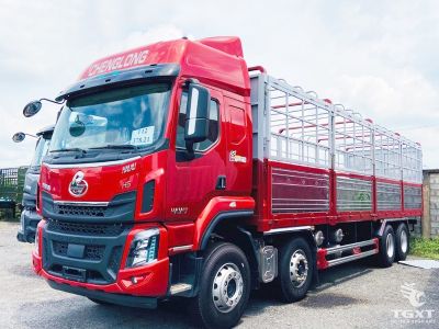 Xe tải ChengLong LZ1310H5FBT H5 290HP, tải trọng 18 tấn, động cơ Euro 5, cabin rộng, vận chuyển hàng nặng như vật liệu xây dựng, container.