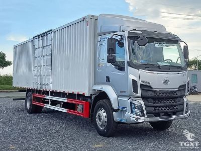 Xe tải ChengLong LZ5185XXYM3ABT 200HP, 6 máy, thùng kín 9m9 phù hợp vận chuyển đa dạng.