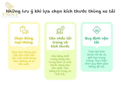 Kích thước thùng xe tải 5 tấn