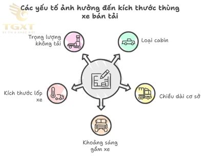 Kích thước thùng xe bán tải: Tổng quan và so sánh chi tiết các mẫu xe phổ biến