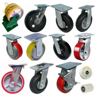 banh-xe-chiu-tai-3.jpg Bánh xe chịu tải công nghiệp đa dạng chất liệu: cao su, PU, nylon, gang và nhôm, phù hợp nhiều môi trường làm việc.