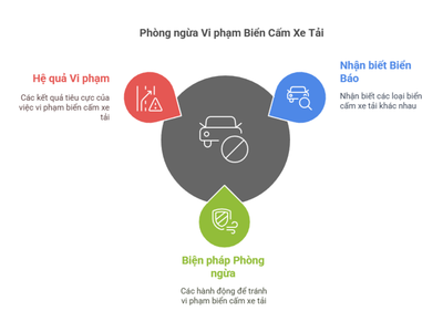 Biển cấm xe tải