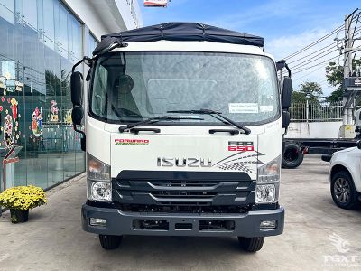 xe-tai-isuzu-frr-frr90qe5-6t-thung-bat-7.jpg Xe tải Isuzu FRR 90QE5 6 tấn thùng bạt dài 7.4m - vận chuyển hàng hóa cồng kềnh
