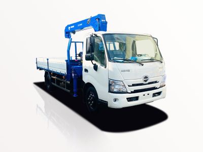 Xe Tải Hino XZU730L 3 Tấn Gắn Cẩu Tadano TM-ZE305MH Euro 5