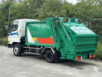 Xe tải ép rác Hyundai New Mighty N250 1.5 tấn, 3 khối, Euro 5, mạnh mẽ, thân thiện môi trường, phù hợp đô thị và vệ sinh công cộng.