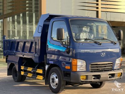 Xe tải Hyundai New Mighty N250 1.95T Euro 5, nhỏ gọn, bền bỉ, vận chuyển vật liệu xây dựng, tiết kiệm nhiên liệu, hiệu suất cao.