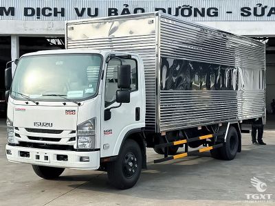 Xe tải Isuzu NQR NQR75ME5A 4.9 Tấn, động cơ Euro 5, công suất 155PS, mạnh mẽ, tiết kiệm nhiên liệu, bền bỉ, phù hợp vận chuyển nội đô và đường dài.