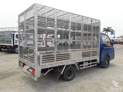 Xe tải Hyundai New Porter H150 1.2 Tấn chở gia cầm, động cơ Euro 5, thiết kế đặc biệt cho ngành chăn nuôi tại Việt Nam.