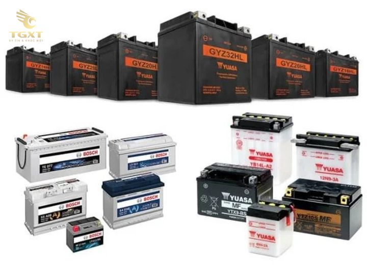 Giá các loại ắc quy xe tải từ 1.5 đến 5 triệu VNĐ, đa dạng thương hiệu như GS, Đồng Nai, Varta, Delkor, phù hợp nhiều loại xe.