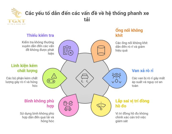 Hình ảnh quy trình thay bình hơi xe tải đúng kỹ thuật, đảm bảo an toàn và độ bền thiết bị.