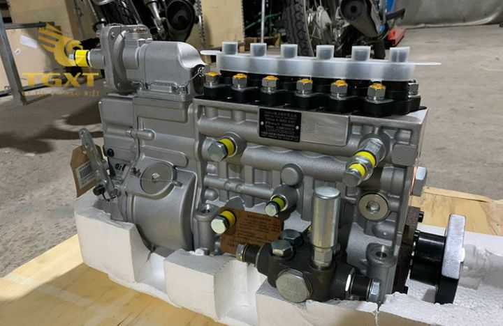 Hệ thống ABS và heo dầu xe tải trong quá trình hoạt động, đảm bảo an toàn phanh tối ưu.