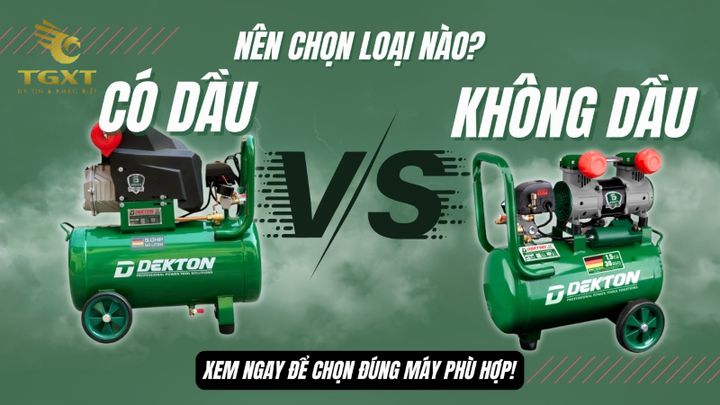 So sánh máy nén khí xe tải không dầu và có dầu - Chọn lựa tối ưu cho hoạt động vận tải